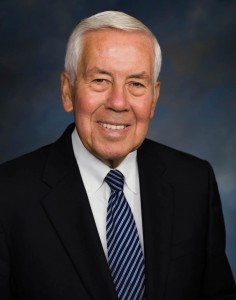 Richard "Dick" Lugar '54, former U.S. Senator