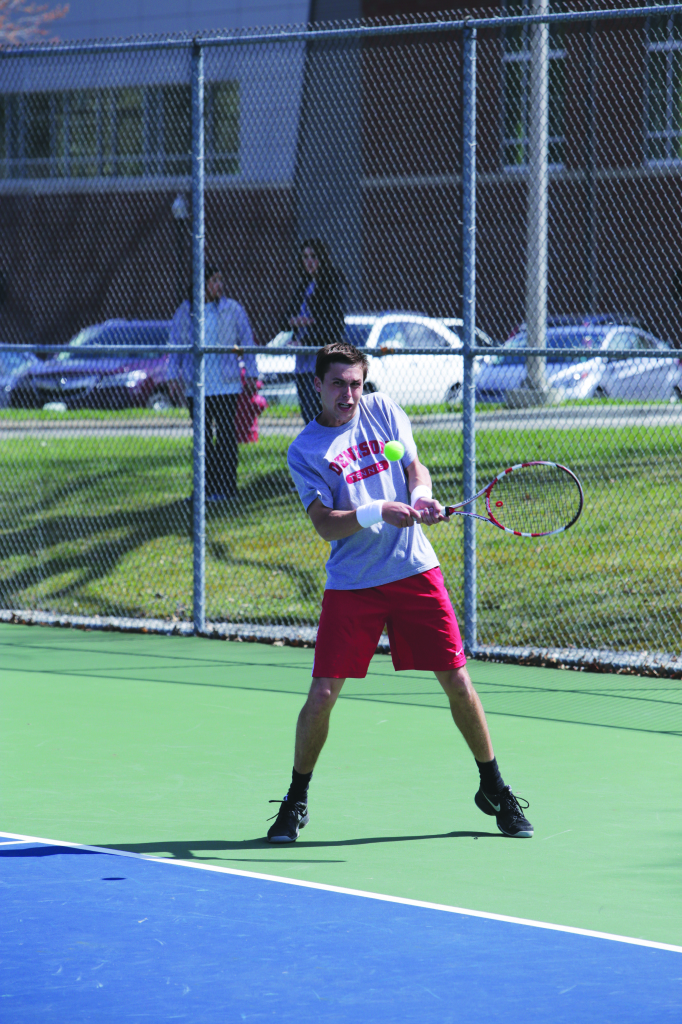 Grant Veltman ‘15 finished his Denison career with 119 wins in singles and doubles.